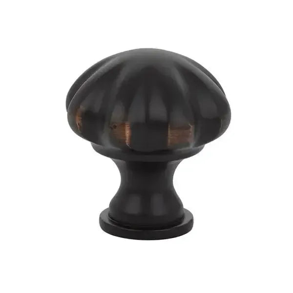 Emtek Perilla de Gabinete Melon — Bronce Aceitado