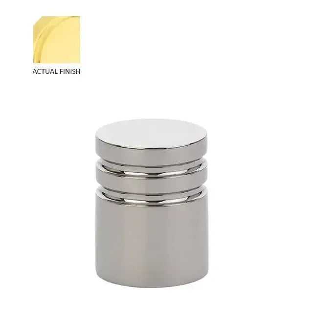 Emtek Perilla Metric, 1" — Latón sin Laca