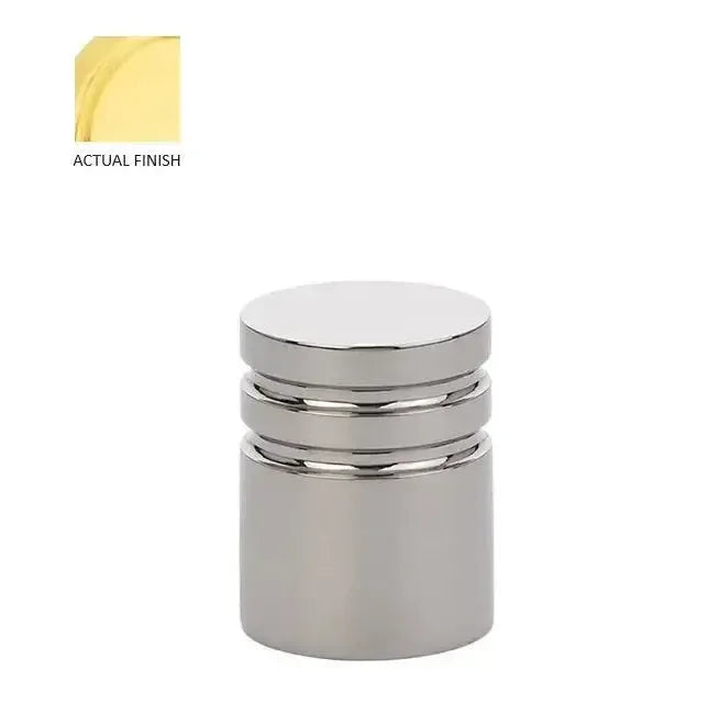 Emtek Perilla Metric, 1" — Latón sin Laca