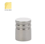 Emtek Perilla Metric Large, 1-1/8" — Latón sin Laca