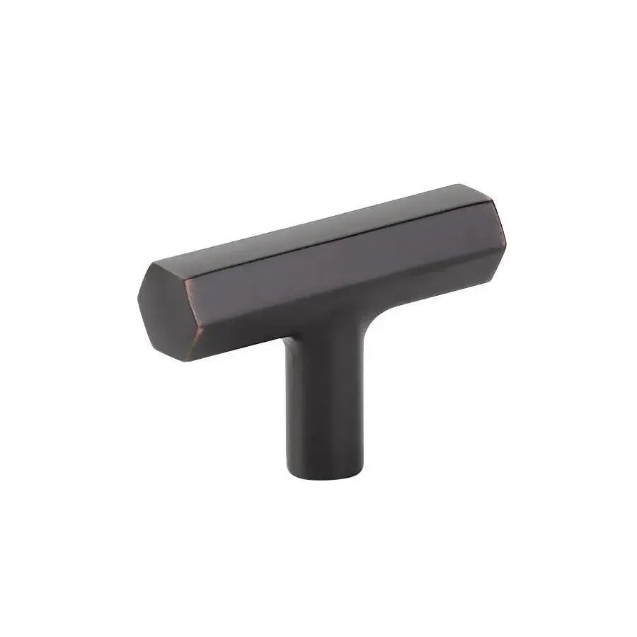 Emtek Perilla Mod Hex, 2" — Bronce Aceitado