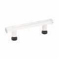 Emtek Jaladera de Barra Moderna de Vidrio, 4" cc — Bronce Aceitado