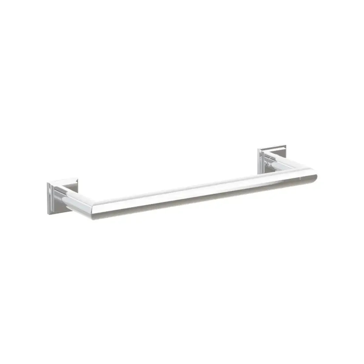 Schaub Toallero Moderno Tubular, 18" — Step Square Rosette