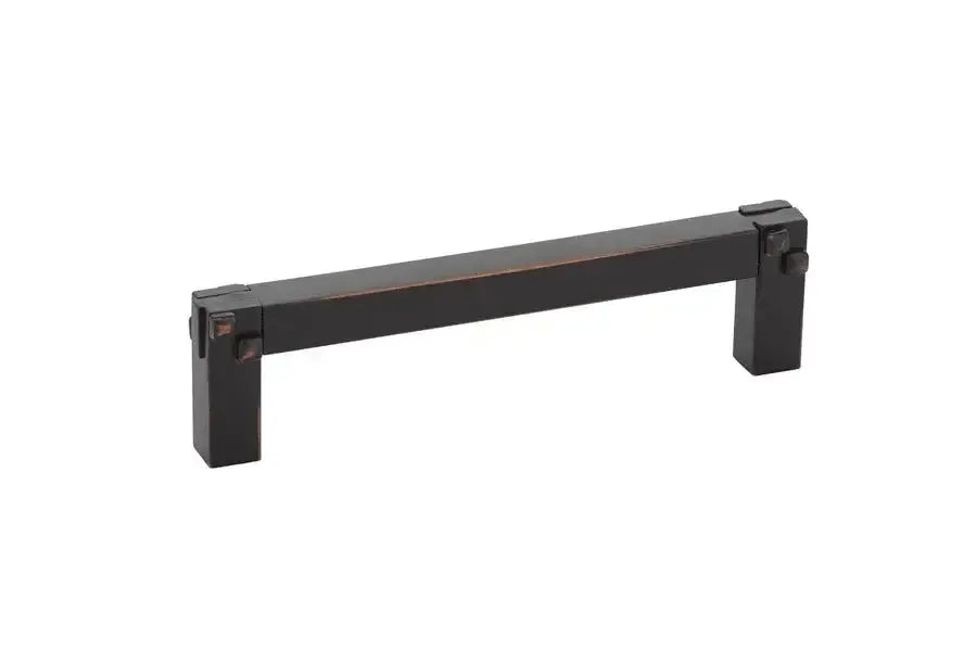 Emtek Jaladera Mortise Tenon — Bronce Aceitado