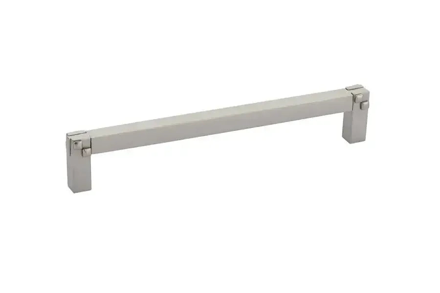 Emtek Jaladera Mortise Tenon — Níquel Satinado