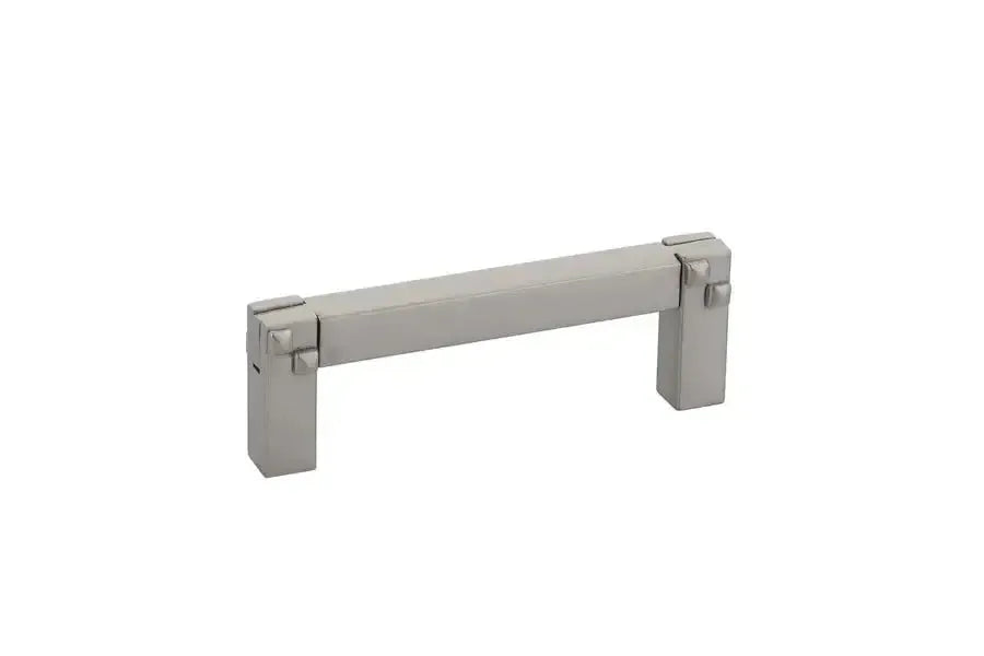 Emtek Jaladera Mortise Tenon — Níquel Satinado