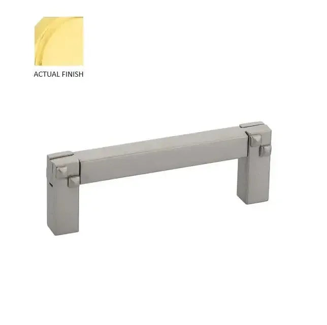 Emtek Jaladera Mortise Tenon — Latón sin Laca