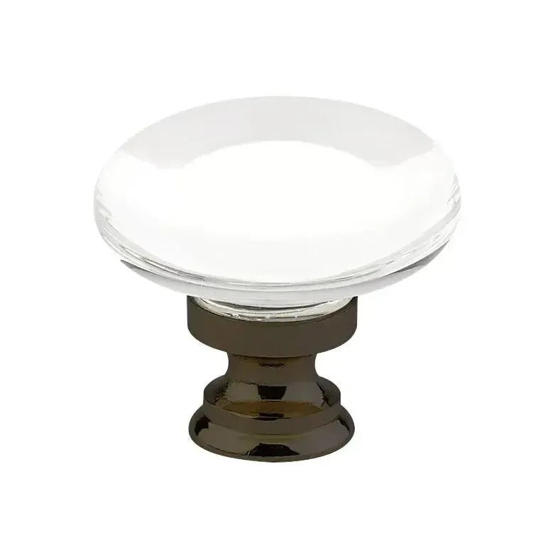 Emtek Perilla Providence de Vidrio — Bronce Aceitado