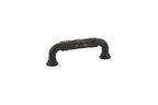 Emtek Jaladera Ribbon Reed Estate — Bronce Aceitado