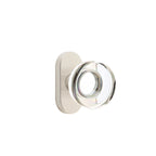 Níquel Satinado · 1-1/2" x3" Oval Rosette
