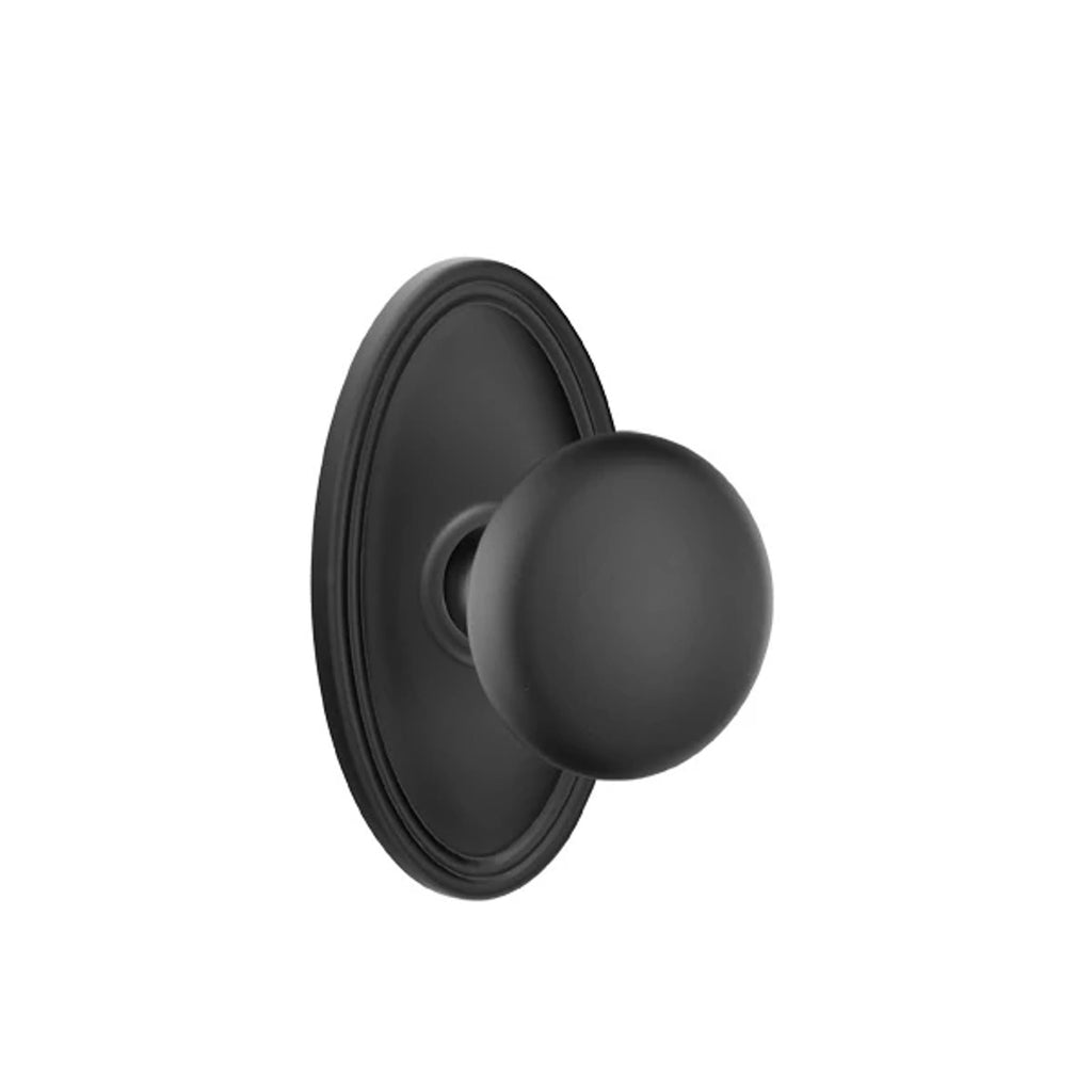 Negro Mate · Oval Rosette