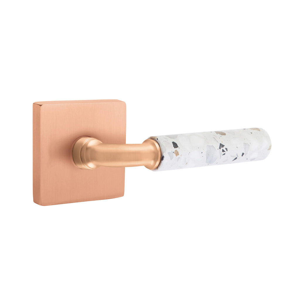 Oro Rosa Satinado · Square Rosette