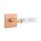 Oro Rosa Satinado · Square Rosette