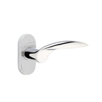 Cromo Pulido · 1-1/2" x3" Oval Rosette