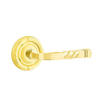 Latón Pulido · Ribbon and Reed Rosette