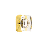 Latón sin Laca · 1-1/2" x3" Oval Rosette