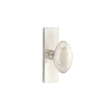 Níquel Satinado · 1-1/2"x5" Rosette