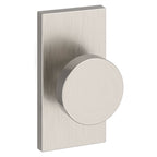 Baldwin Hardware Reserve Perilla Contemporary — Níquel satinado — Contemporary 5 — Dummy completo