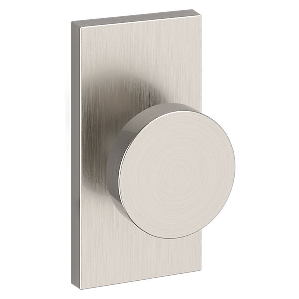 Baldwin Hardware Reserve Perilla Contemporary — Níquel satinado — Contemporary 5 — Dummy completo