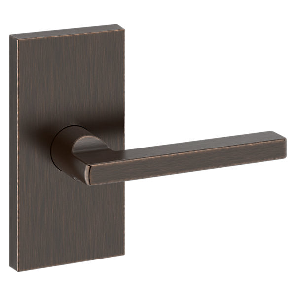 Baldwin Hardware Reserve Manija Square — Bronce veneciano — Contemporary 5 — Dummy completo