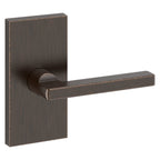 Baldwin Hardware Reserve Manija Square — Bronce veneciano — Contemporary 5 — Dummy completo