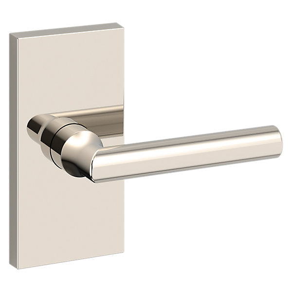 Baldwin Hardware Reserve Manija Tube — Níquel pulido Lifetime — Contemporary 5 — Dummy completo