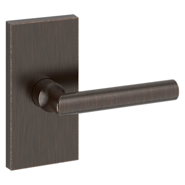 Baldwin Hardware Reserve Manija Tube — Bronce veneciano — Contemporary 5 — Dummy completo