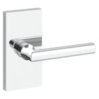 Baldwin Hardware Reserve Manija Tube — Cromo pulido — Contemporary 5 — Dummy completo