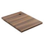Julien · Tabla de Corte de Madera Maciza para Tarja — Nogal / 12¾″ × 17⅜″ · tarja Fira