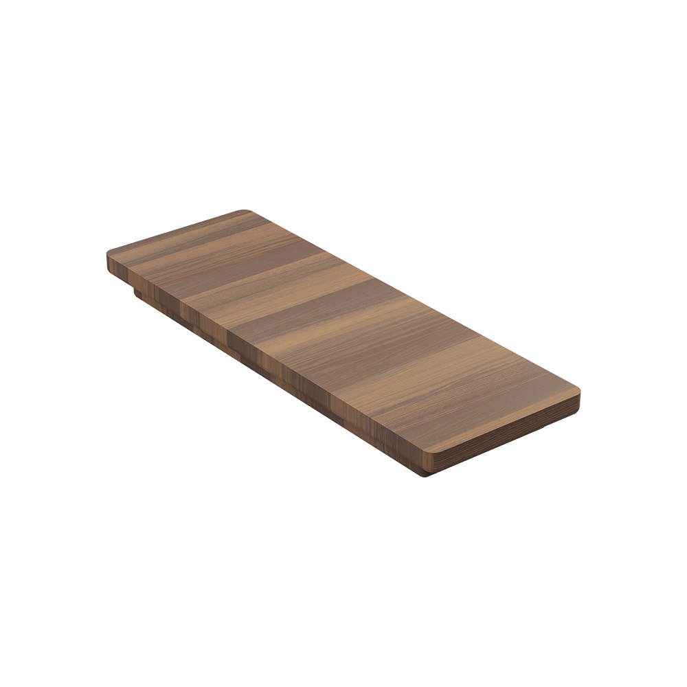 Julien · Tabla de Corte de Madera Maciza para Tarja — Nogal / 6″ × 17⅜″ · tarja Fira