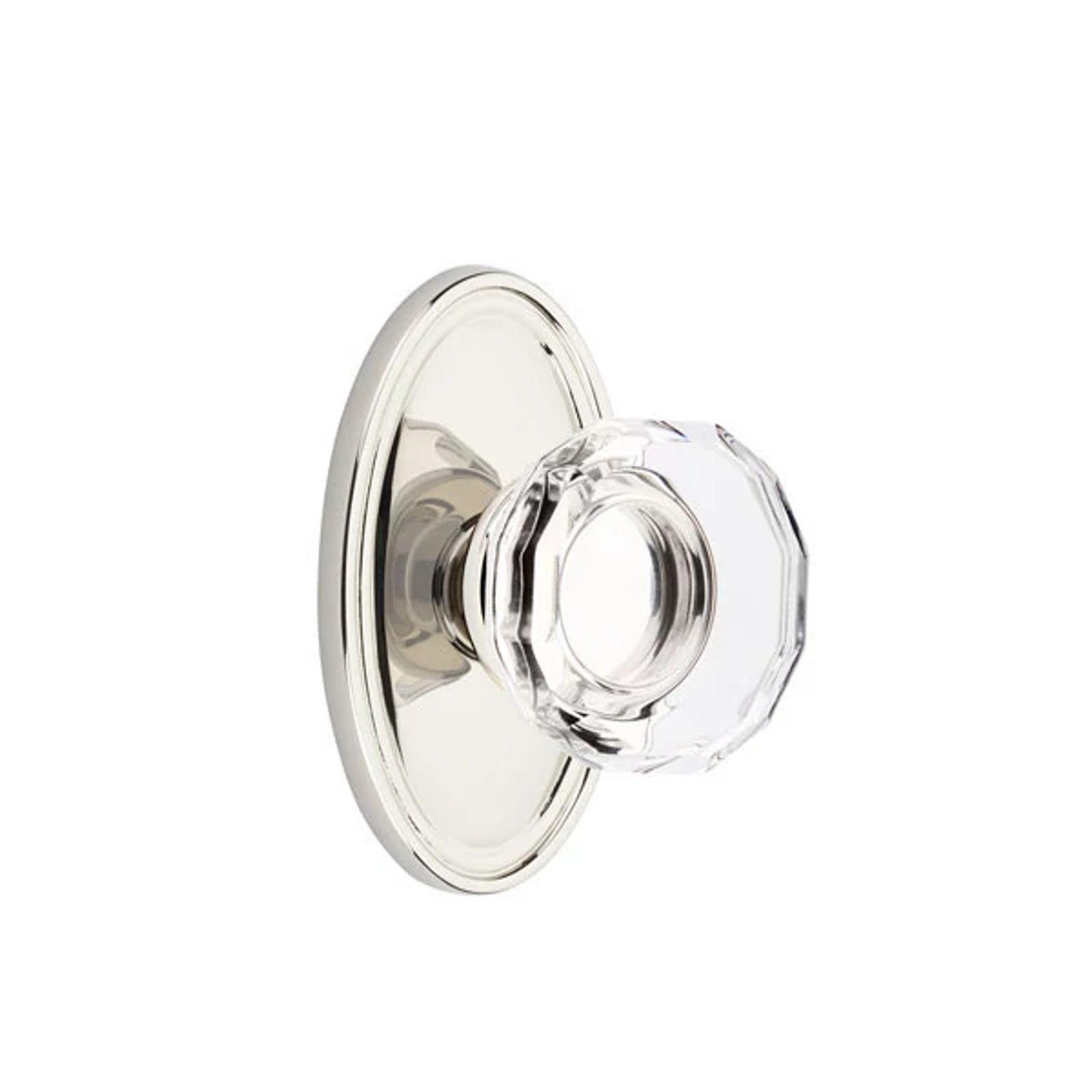 Níquel Pulido · Oval Rosette