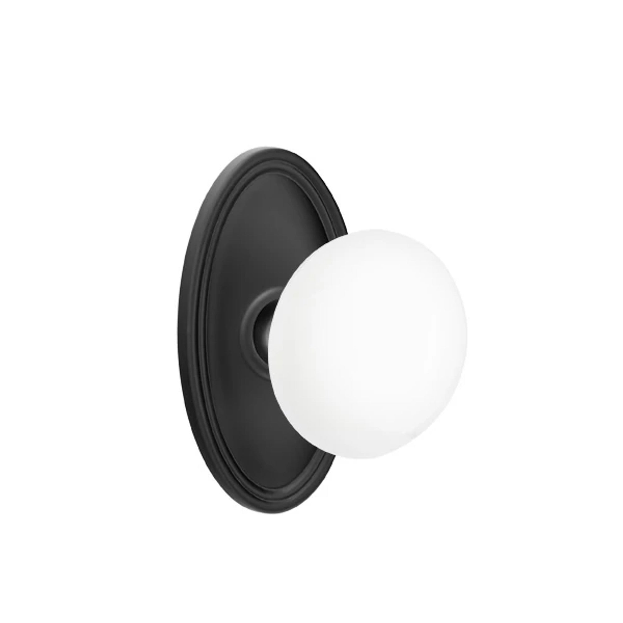 Negro Mate · Oval Rosette