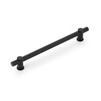 Schaub Jaladera de Barra Fonce Polish, 8" cc — Negro Mate