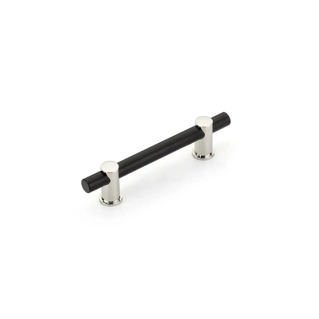Schaub Jaladera de Barra Fonce Polish, 8" cc — Negro Mate