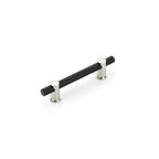 Schaub Jaladera de Barra Fonce Polish, 8" cc — Negro Mate