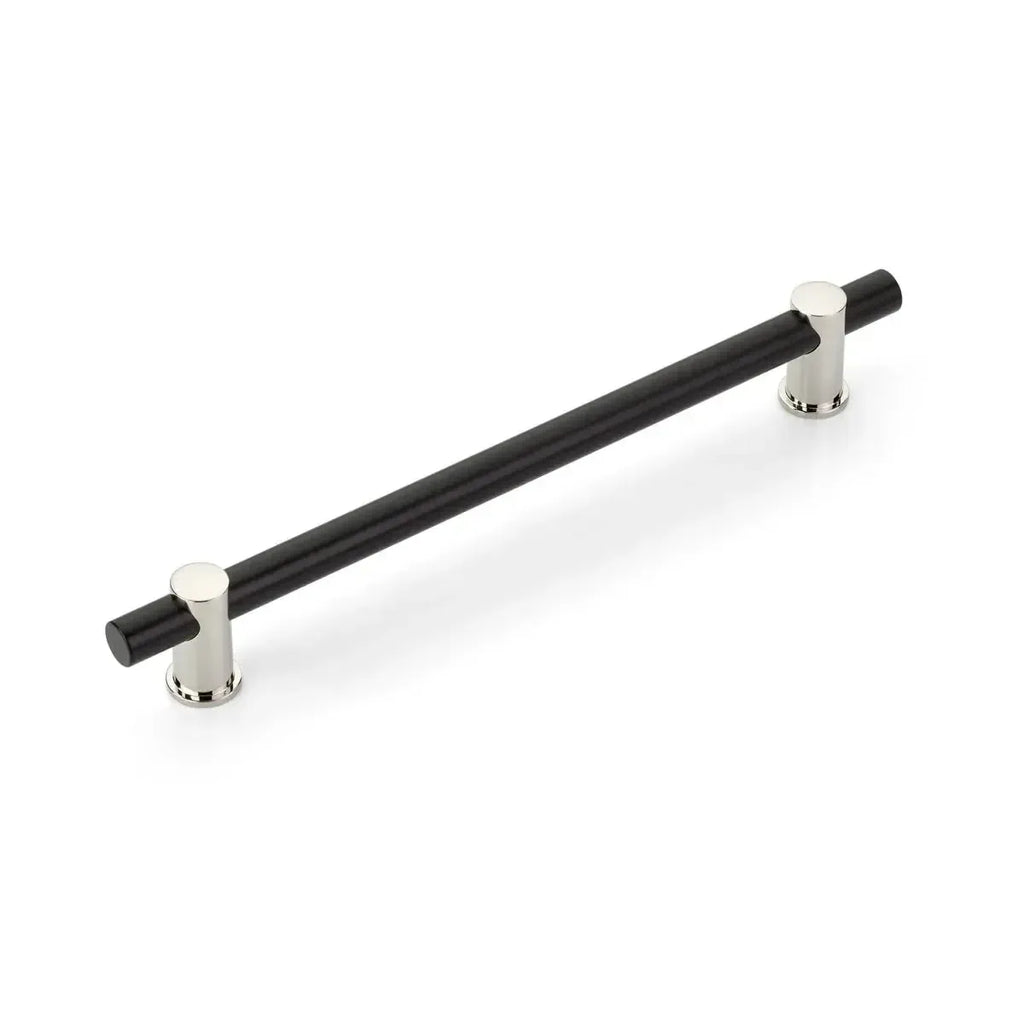 Schaub Jaladera de Barra Fonce Polish, 8" cc — Negro Mate