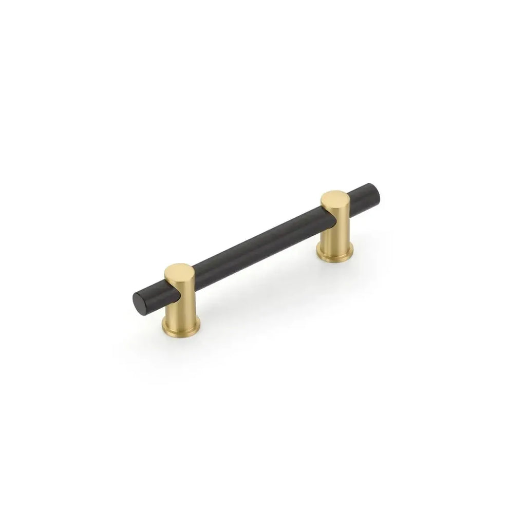 Schaub Jaladera de Barra Fonce Polish, 8" cc — Negro Mate