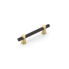 Schaub Jaladera de Barra Fonce Polish, 8" cc — Negro Mate