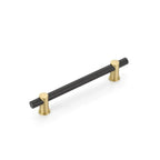 Schaub Jaladera de Barra Fonce Polish, 8" cc — Negro Mate