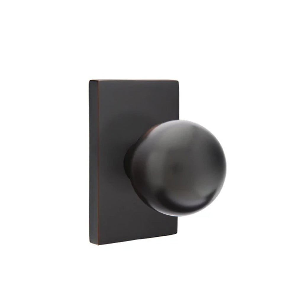 Bronce Aceitado · Modern Rectangular Rosette