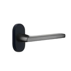 Negro Mate · 1-1/2" x3" Oval Rosette