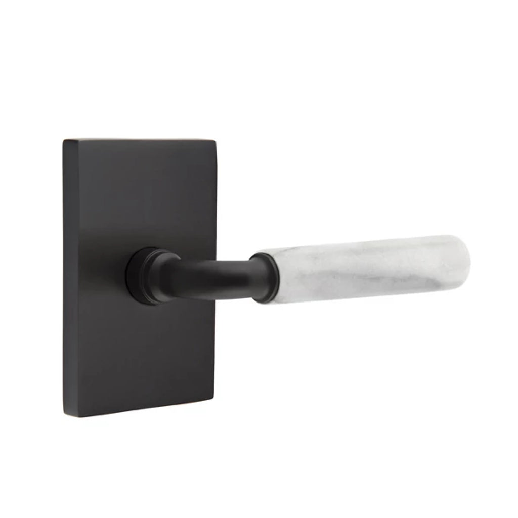 Negro Mate · Modern Rectangular Rosette
