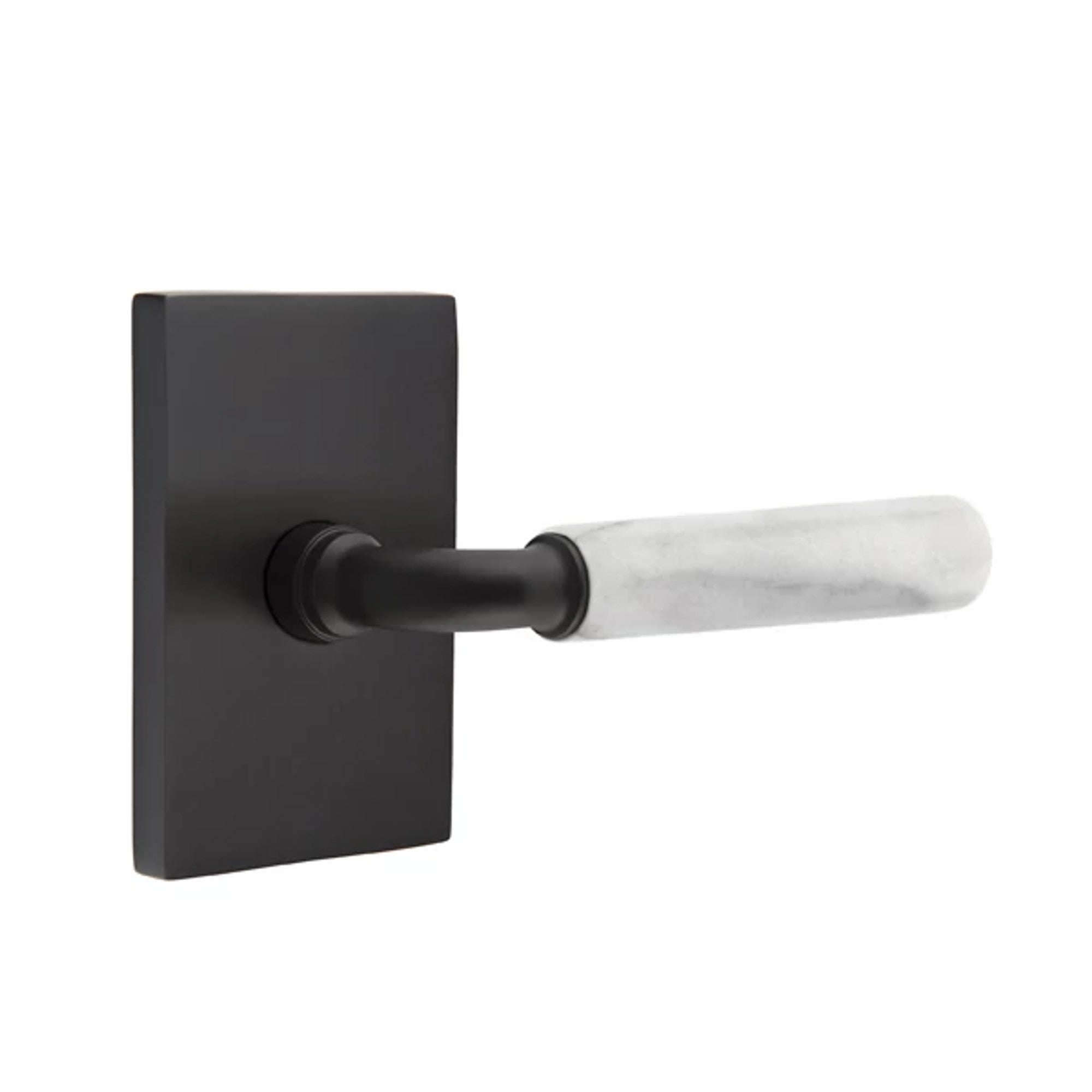 Negro Mate · Modern Rectangular Rosette