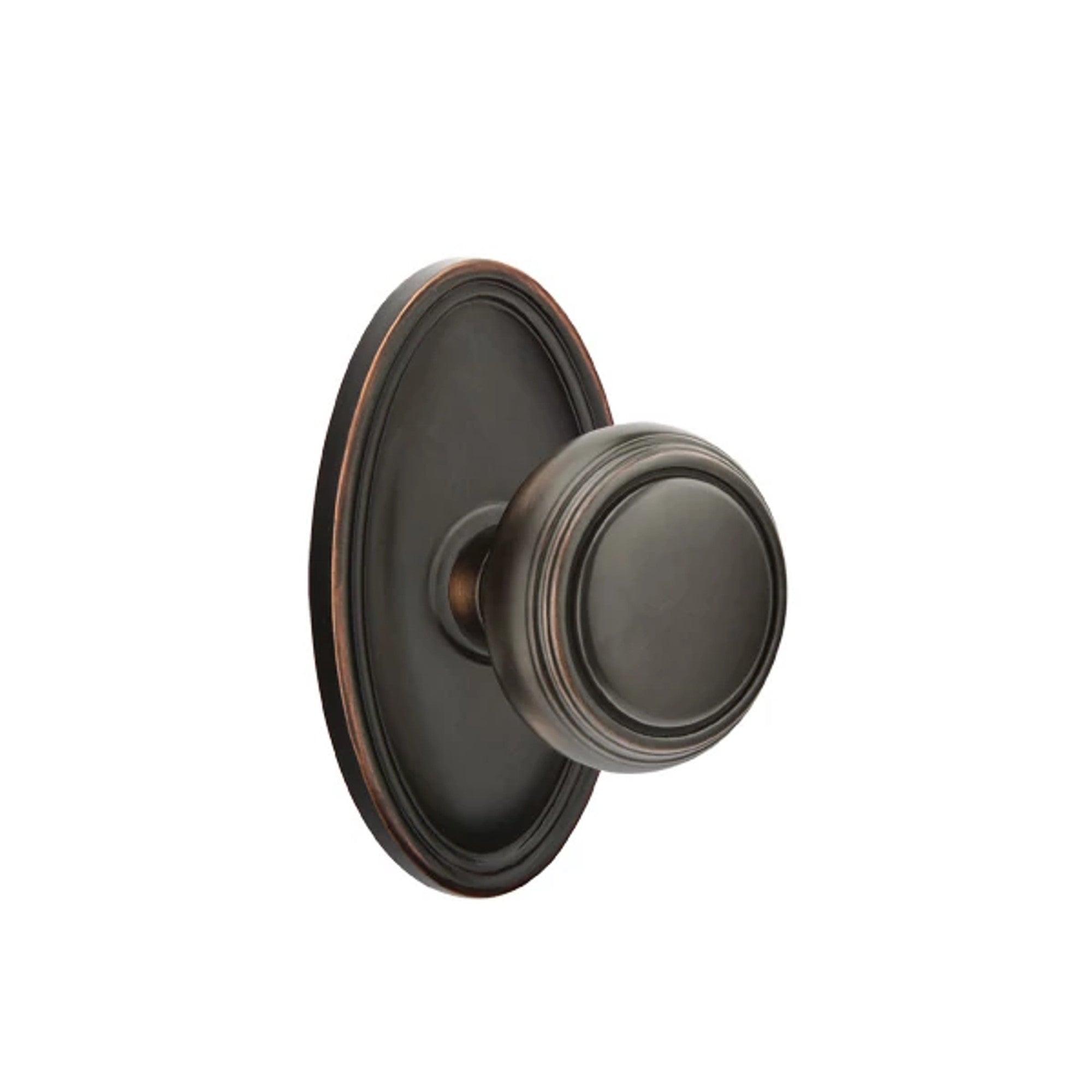 Bronce Aceitado · Oval Rosette