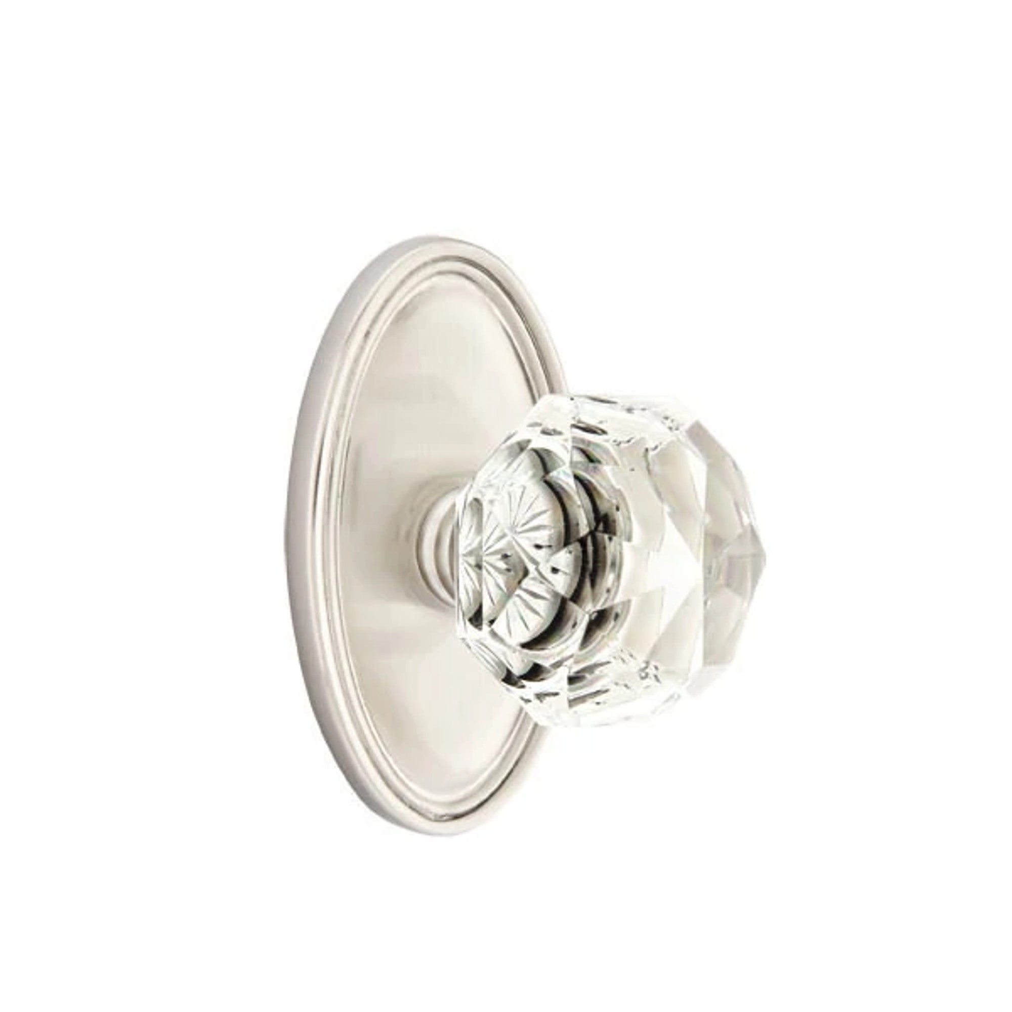 Níquel Satinado · Oval Rosette