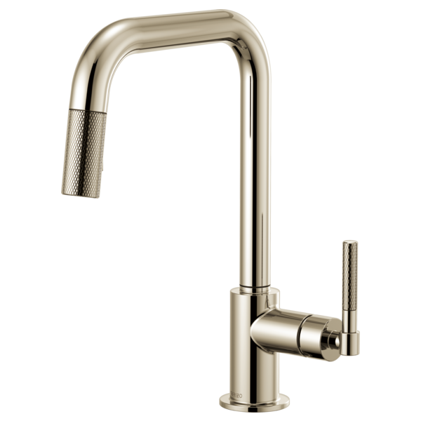 Grifo extraíble cuadrado con manija moleteada - LITZE®