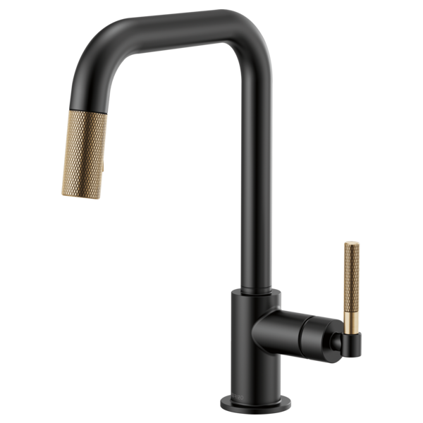 Grifo extraíble cuadrado con manija moleteada - LITZE®