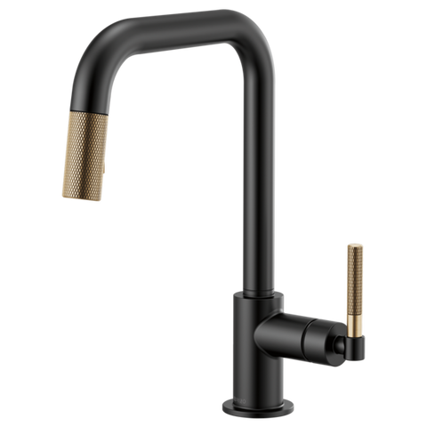Grifo extraíble cuadrado con manija moleteada - LITZE®