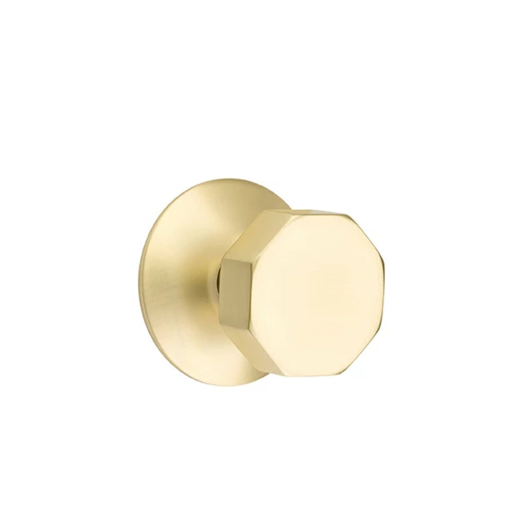 Latón Satinado · Modern Rosette