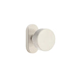Níquel Satinado · 1-1/2" x3" Oval Rosette